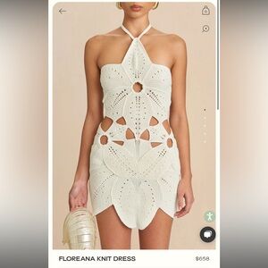 Cult Gaia Floreana Knit Dress